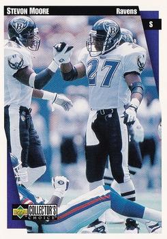 Stevon Moore Baltimore Ravens 1997 Upper Deck Collector's Choice NFL #264